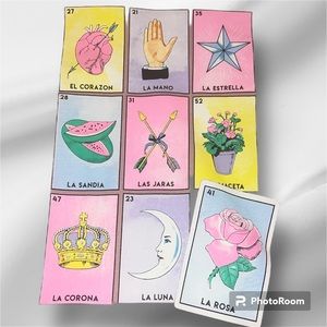 Lotería pink hoodie